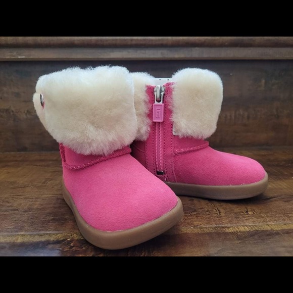 UGG Australia Toddler Pink MALLYA boot size 0/1 infant 0-6 mo - Picture 6 of 14